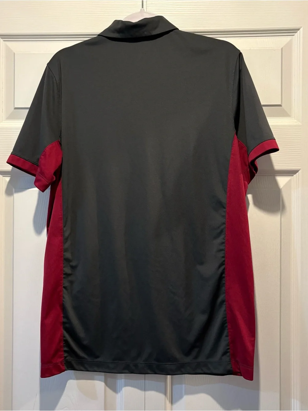 Nike Dri-Fit Florida State University FSU Gray Garnet Polo Football Game Sz M